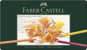 Set Creion Colorat Faber-Castell Polychromos 120 Culori Metalizat - Img 2