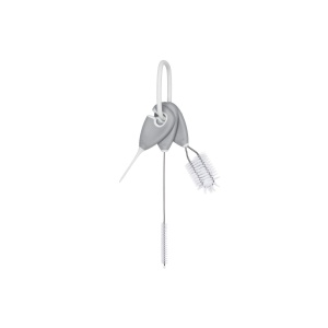 Set curatare OXO Tot pentru sticle si cani gri perie cu suport inclus - Img 3