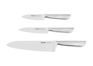 Set cutite Tefal Precision K289S334 3 piese otel inoxidabil german tehnologie de calire la rece