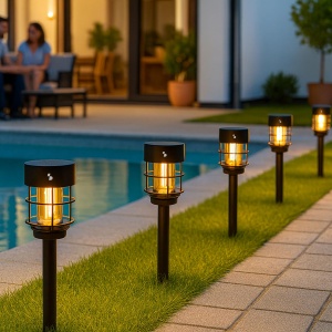 Set de 2 lampi solare pentru gradina Beper P207ILO021, LED, IP44, autonomie 6 ore - Img 6