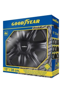 Set de 4 Radkape Goodyear 15 Imola Negru, Design Sportiv, Constructie Durabila - Img 4