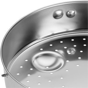 Set de accesorii pentru oale sub presiune WMF 2 bucati, insertie perforata cu bara de insertie, pentru oale sub presiune 3.0 - 8.5l, otel inoxidabil Cromargan, poate fi spalat in masina de spalat vase - Img 4