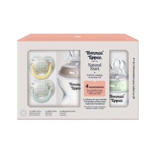 Set de Biberon Anti-Kolik Tommee Tippee Natural Start, 150ml si 260ml, 2 Suporturi - Img 2