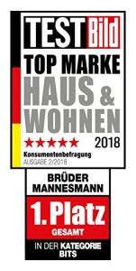 Set de biti Bruder Mannesmann M29893 49 piese otel crom-vanadiu maner ergonomic - Img 5