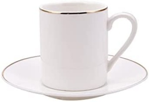 Set de cesti de cafea Karaca Elda pentru 6 persoane, 12 piese, portelan - Img 7