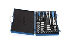 Set de chei cu clichet GEDORE 19 V 20 U-10, 50 piese, 4-30 mm - Img 4