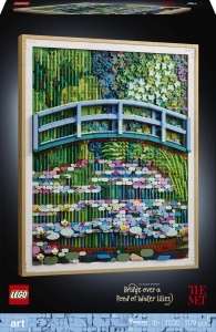 Set de Constructie LEGO Art Claude Monet - Briza de pe Seerosentei - 3179 piese - Img 7