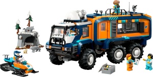 Set de Constructie LEGO City Arktis-Truck cu Laborator 60471, 1064 piese, 6 roti - Img 10