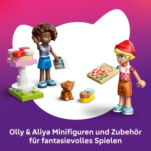 Set de Constructie LEGO Friends Pizzawagen 42694 cu 2 Figurine si Accesorii - Img 6