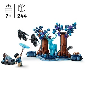 Set de Constructie LEGO Harry Potter Verbotener Wald 76475 cu 5 Figurine, 244 Piese - Img 2