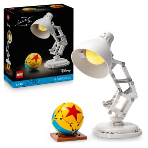 Set de Constructie LEGO Ideas Disney Pixar Luxo Jr. 21357, 613 piese, decorativ