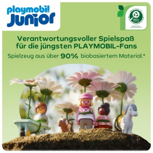 Set de Constructie PLAYMOBIL JUNIOR 72085 - Superhelden Action cu Apa si Foc, pentru copii 4 - Img 6
