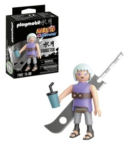 Set de Constructie PLAYMOBIL Naruto 71112 Suigetsu cu Accesorii pentru Copii de Peste 7 Ani