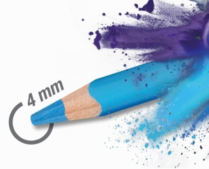 Set de creioane colorate Faber-Castell Ergonomics, 18 culori, 175 mm - Img 3