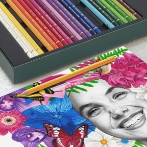 Set de Creioane Faber-Castell Polychromos si Graphite Matt, 40 piese, 32 culori - Img 3