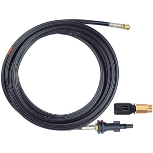 Set de curatare tevi Stanley pentru hidrocuratitor, 16 m, negru