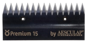 Set de cutite de shearing Kerbl Aesculap 1531 dinti, pentru cai si vite - Img 2