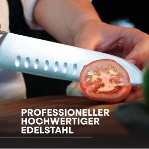 Set de cutite MasterChef 15 piese, otel inoxidabil, super ascutite - Img 5
