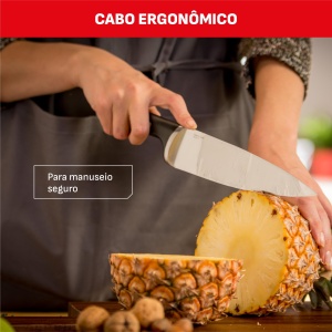 Set de cutite Tefal Ice Force K2324S74 4 piese lama rezistenta design ergonomic - Img 5