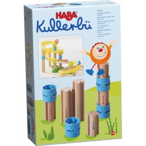 Set de Extensie HABA Kullerbu 300850 - 6 Coloane, 4 Conectori, pentru Copii 2