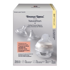 Set de inceput Tommee Tippee Natural Start cu sticla de 60 ml si 2 suzete - Img 2