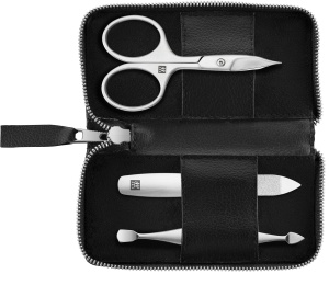 Set de ingrijire a unghiilor ZWILLING 3 piese in etui vegan din piele de mar