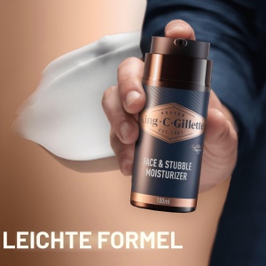 Set de ingrijire King C. Gillette, 3 in 1, 350 ml, crema hidratanta 100 ml - Img 4