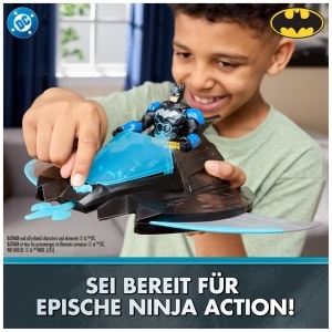 Set de Joaca Batman Ninja cu Batwing si Figurina de 15cm - Img 2