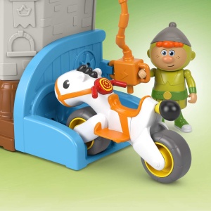 Set de Joaca Fisher-Price Gus - Castel cu 3 Figurine si Vehicul pentru Copii de la 3 Ani - Img 5