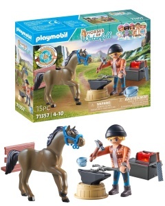 Set de Joaca Hufschmied Ben si Achilles 71357 - 15 Piese, pentru Copii de la 5 Ani