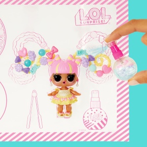 Set de Joaca L.O.L. Surprise Hair Beads cu Pupa, 100 Perle si Accesorii - Img 8