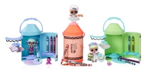 Set de Joaca L.O.L. Surprise Loves CRAYOLA Colour Me Studio cu 30 Surprize, pentru 3 ani - Img 5