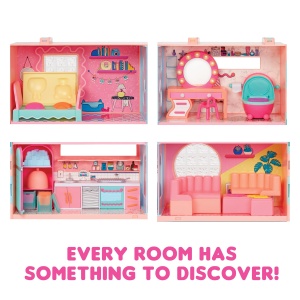 Set de Joaca L.O.L. Surprise Squish Sand Magic House cu Papusa Diva, 50 Surprize - Img 6