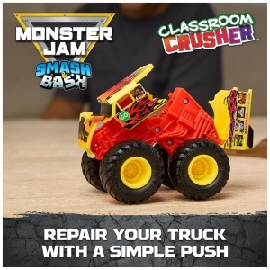 Set de Joaca Monster Jam cu Camion Smash Bash, 164, 16 inch - Img 3