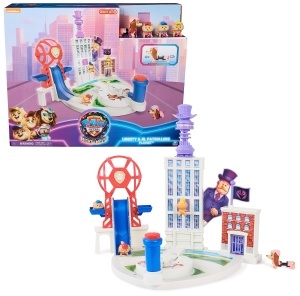 Set de Joaca Paw Patrol Liberty si Junior Patrollers cu Startkatapult, pentru copii de la 3 ani