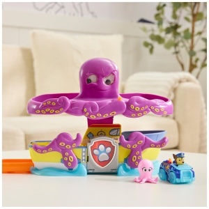 Set de Joaca PAW PATROL Oktopus cu Chase Racer si Baby Tintenfish, pentru copii de la 3 ani - Img 2