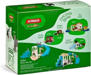 Set de Joaca pentru Pisici Schleich Farm World 42764, 12 Piese, Activitati Diverse - Img 7