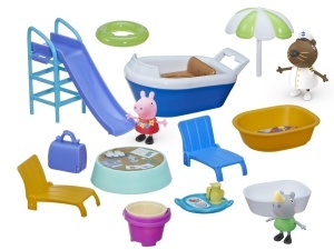 Set de joaca Peppa Pig - Vapor de croaziera cu 3 etaje, 3 figurine si 13 accesorii - Img 3