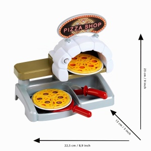 Set de joaca Pizza Station Theo Klein pentru copii de la 3 ani - Img 4