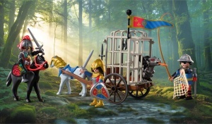 Set de Joaca Playmobil Cavalerii 72211 - Cursa cu Kutsche, Dracon si Armament - Img 2
