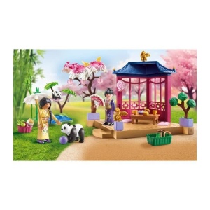 Set de Joaca PLAYMOBIL - Gradina Asiatica cu Pandas, pentru copii de la 4 ani - Img 2