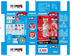 Set de Joaca PLAYMOBIL Miraculous Ladybug si Cat Noir - Figurine, Accesorii, 4 ani - Img 7