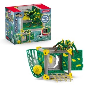 Set de Joaca Schleich ELDRADOR Battle Cave cu Tarantula de Jungle, 28 Piese