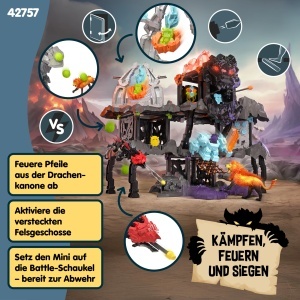 Set de Joaca Schleich ELDRADOR MasterCave Smashrador 42757, 119 piese, pentru copii de la 6 ani - Img 4