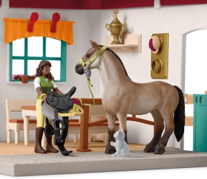 Set de Joaca Schleich - Sattelkammer 42591, 85 Piese, pentru Copii de la 5 Ani - Img 5