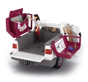 Set de Joaca Schleich - Veterinar Mobil cu Remorca, 90 Piese - Img 7
