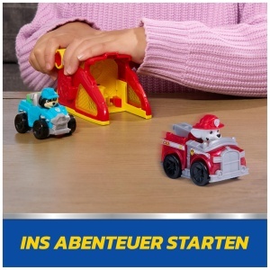 Set de Joc PAW PATROL - Launcher cu Marshall si Rex, 2 Mini Vehicule 6,5 cm - Img 3