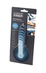 Set de masuri Joseph Joseph Nest 8 piese design compact albastru - Img 2