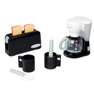 Set de Mic Dejun pentru Copii Smoby - Toaster si Cafetiera cu Accesorii