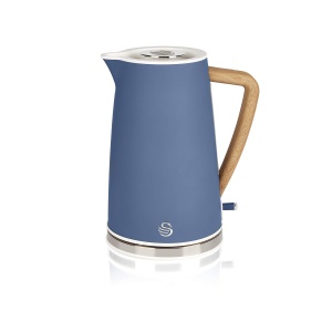 Set de Mic Dejun Swan Nordic, Toaster 900 W, Fierbator 2200 W, 1.7 L, Albastru Mat - Img 12
